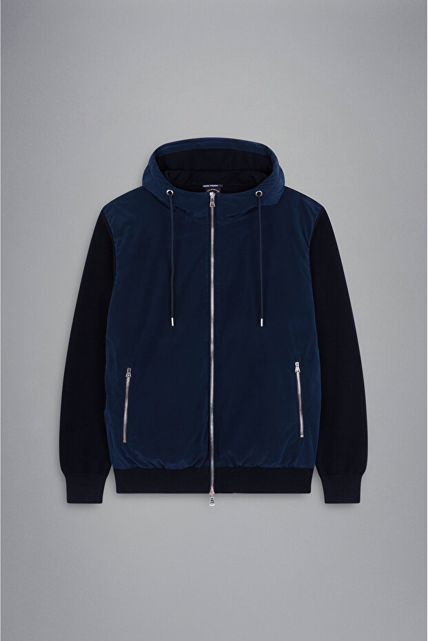 MEN'S ZIPPED PULLOVER C.W. WOOL - 6