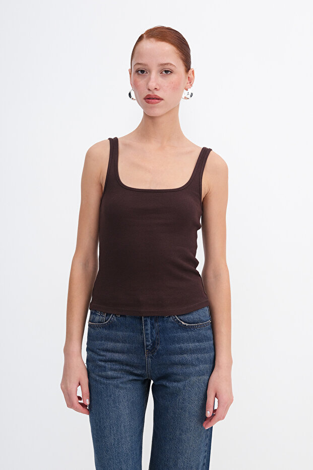 Kalın Askılı Basic Atlet A13404-J5 - 2