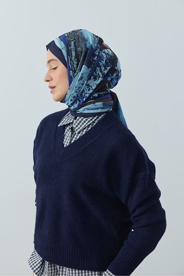 Ardora Patterned Lina Shawl - 2