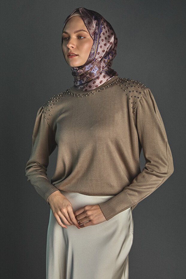 İncili Triko Tunik - 4