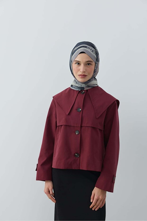 Ardora Patterned Lina Shawl - 1