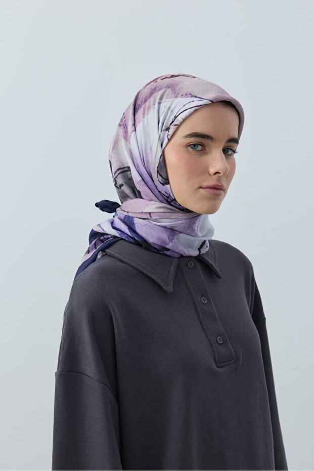 وشاح من الخيزران بنمط سيرافي - 2