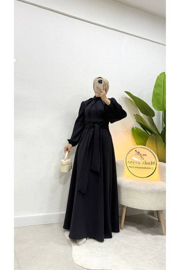 Luna Tesetür Elbise - 7