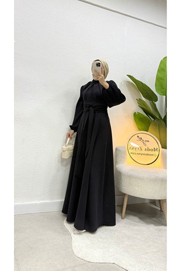 Luna Tesetür Elbise - 6