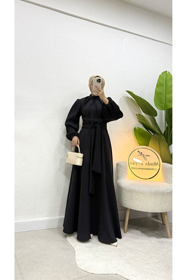 Luna Tesetür Elbise - 5