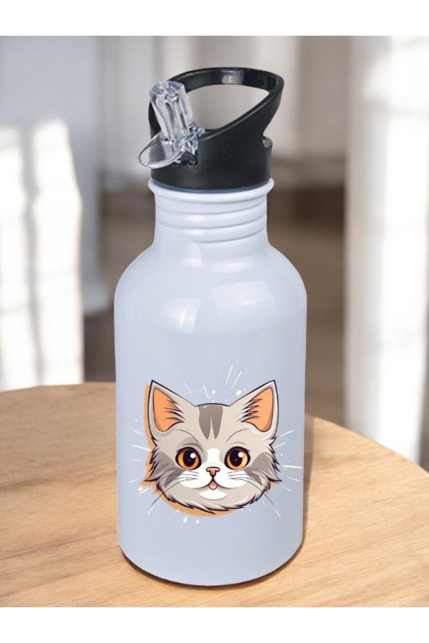 Wonderful Cat Water Bottle - Girls' Water Bottle Models, Girls' Water Bottle, Girls' Water Bottle