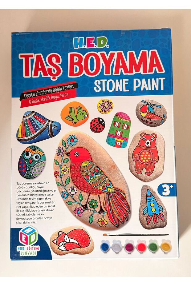 H.E.D. Taş Boyama Seti - 1