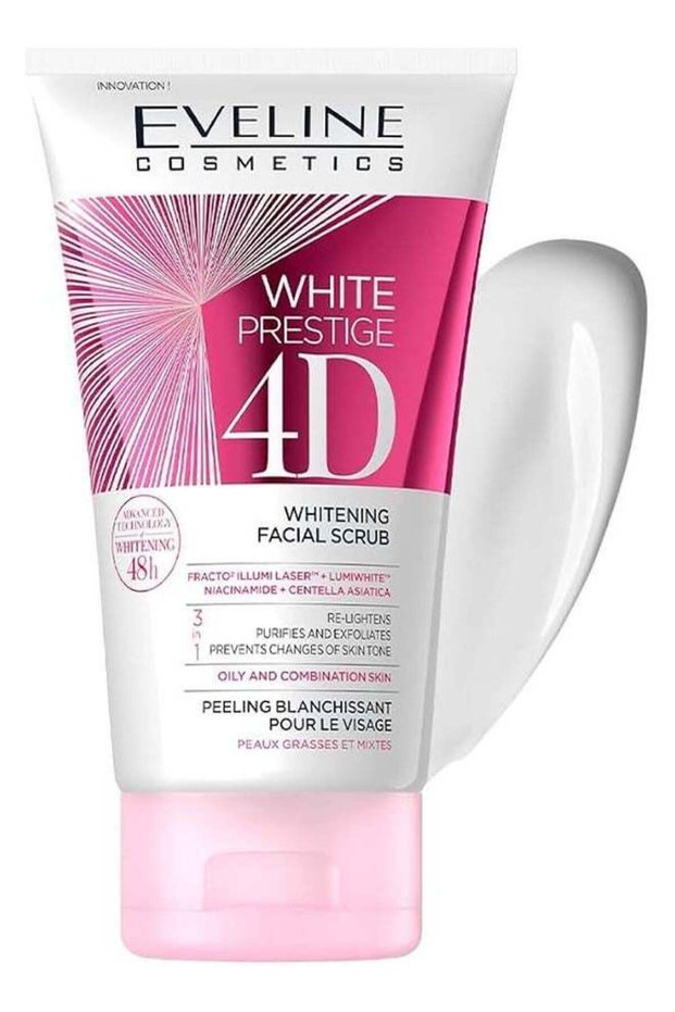 White Prestige 4D Whitening Facial Scrub 150ml
