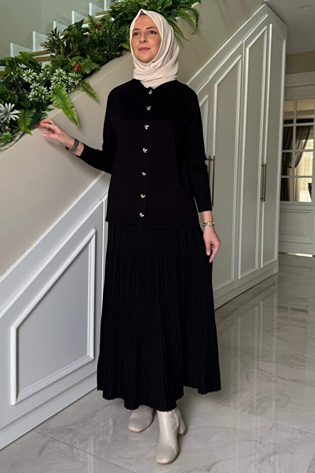 Yonca Triko Takım Siyah - 7