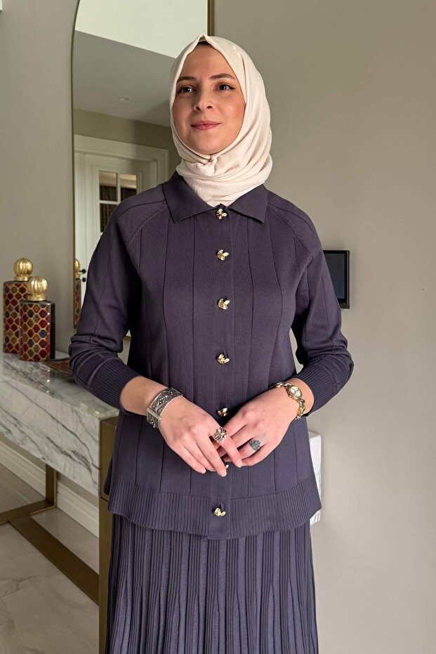 Yonca Triko Takım Antrasit - 5