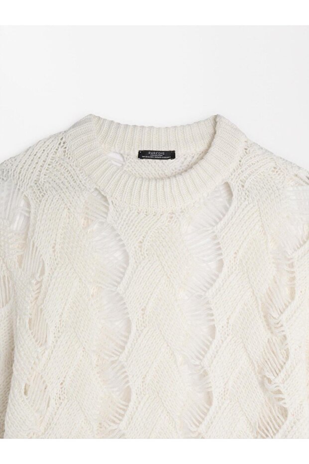 Açık Örgü Kazak - 7