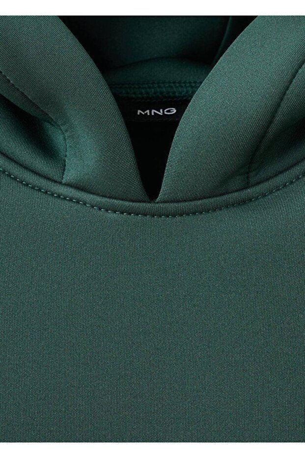 Geniş kesimli kapüşonlu - 8