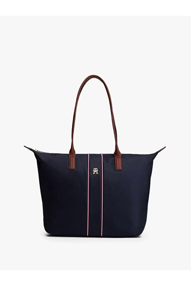 حقيبة كتف نسائية باللون الأزرق من POPETTE TOTE