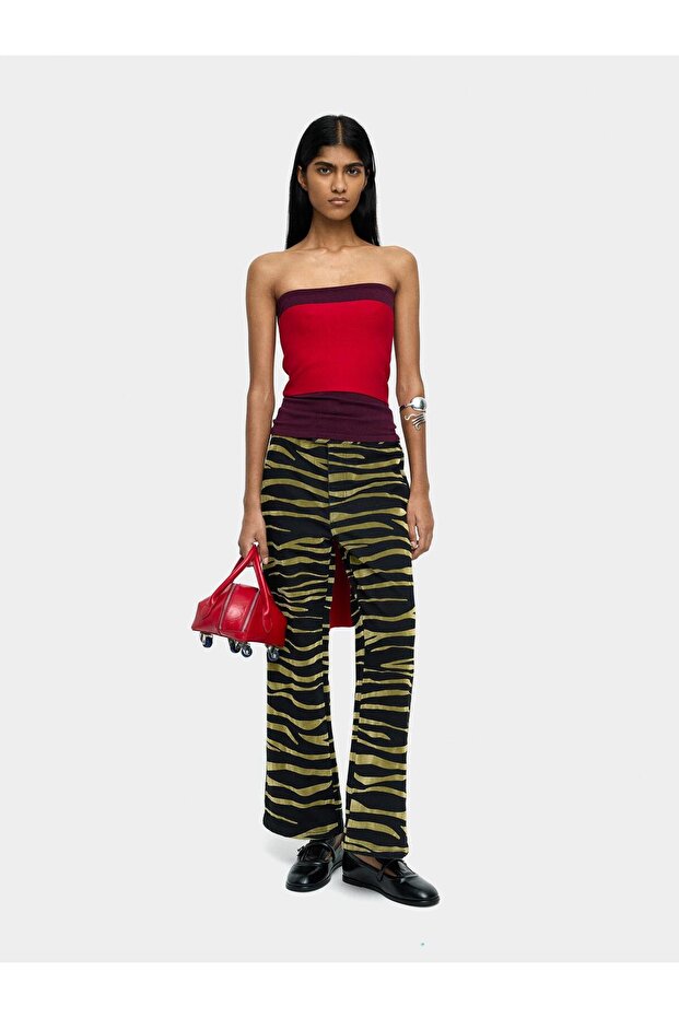 Bantlı Örgü Üst - 4