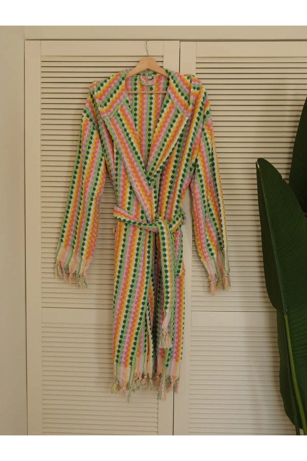 Polkadot Greenful Bathrobe (L/Xl)