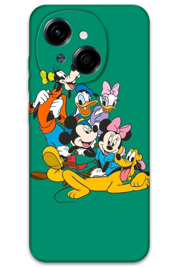 Tecno Spark Go 1 2025 Case Hd Pattern Printed Back Cover - Mickey 1