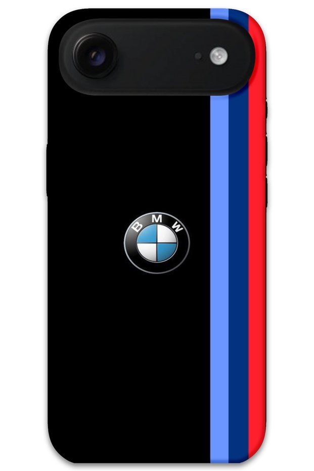 iPhone 17 Air Case Hd Pattern Printed Back Cover - Black Three Stripes