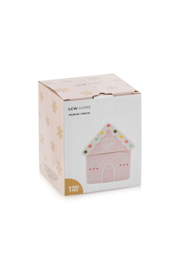 Sparkling Choices from Shining Store |   Cookie House Ceramic Storage Container - 4
