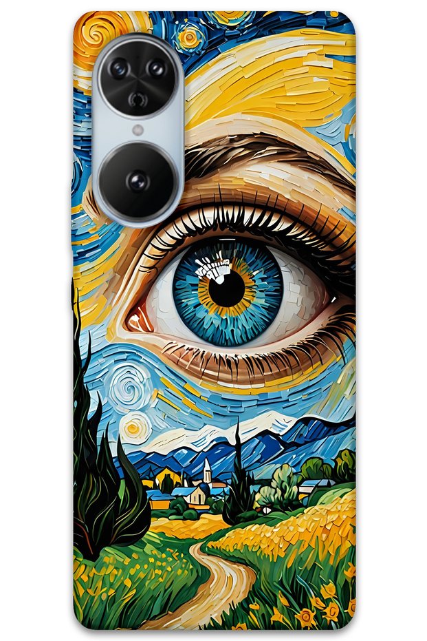 Reeder S19 Max Pro S Edge Case Hd Pattern Printed Back Cover - Art Eye