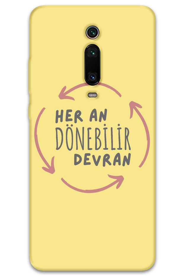 Xiaomi Mi 9t Case Hd Pattern Printed Back Cover - Devran Döner