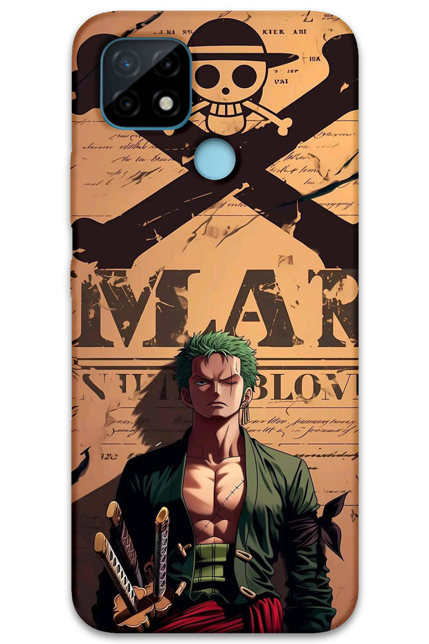 Realme C25 Case Hd Pattern Printed Back Cover - Vanted