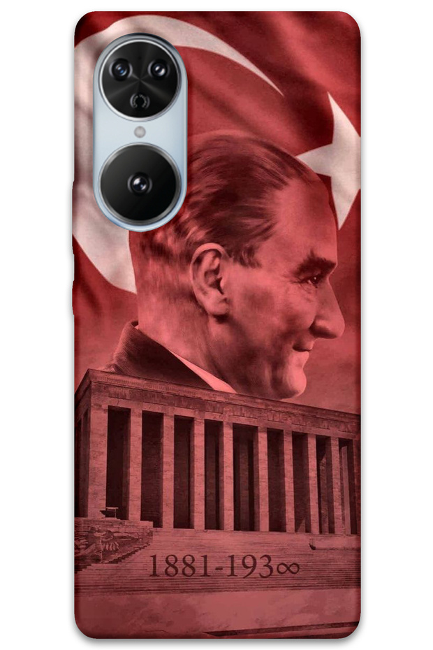 Reeder S19 Max Pro S Edge Case Hd Pattern Printed Back Cover - Ataturk Anımlakabir