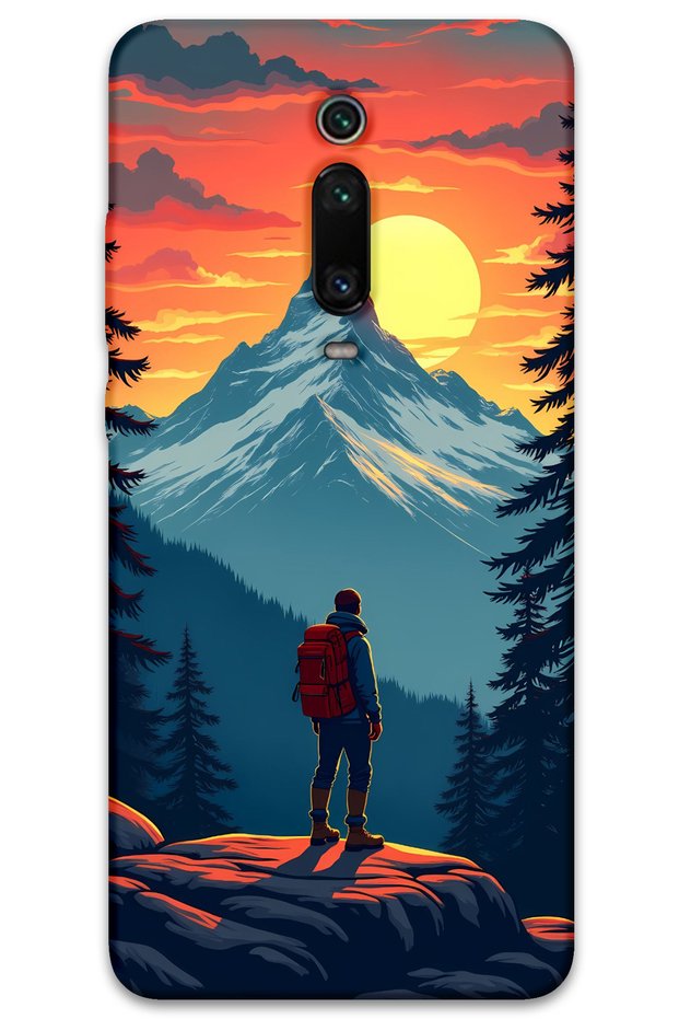 Xiaomi Mi 9t Case Hd Pattern Printed Back Cover - Everest