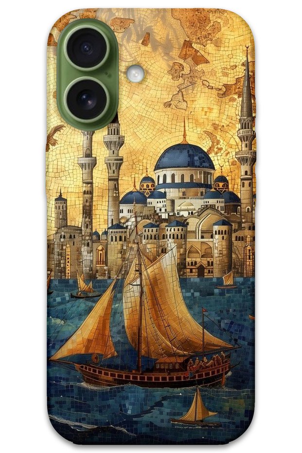 iPhone 17 Case Hd Pattern Printed Back Cover - Sailing Suleimanliye