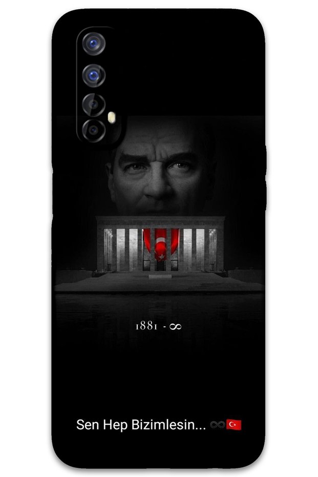 Realme 7 Case Hd Pattern Printed Back Cover - Atatürk Is with Us