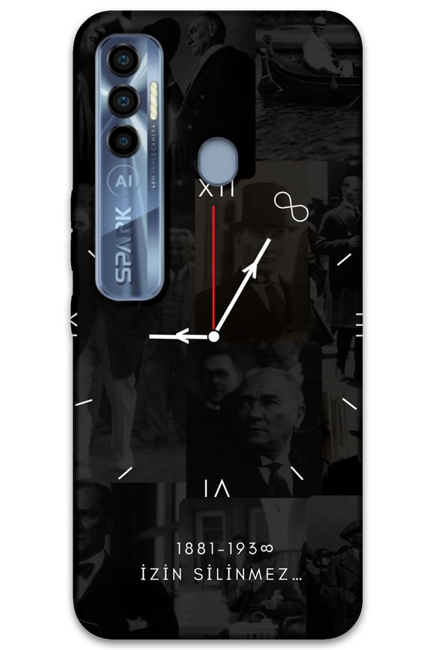 Tecno Spark 7 Pro Case Hd Pattern Printed Back Cover - Ataturk 9-15