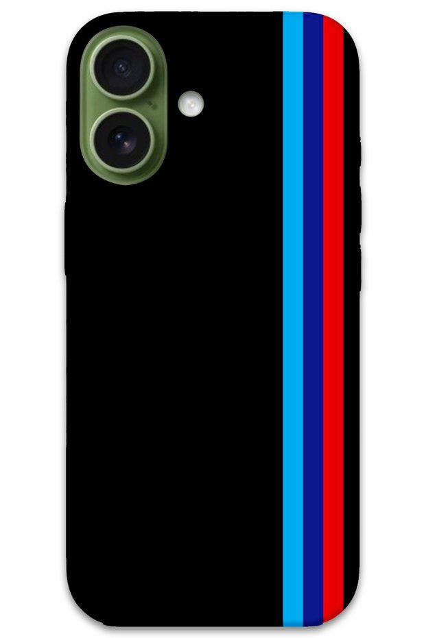 iPhone 17 Case Hd Pattern Printed Back Cover - Three Stripes