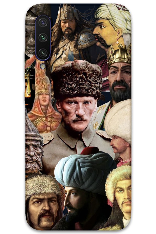 Xiaomi Mi A3 Case Hd Pattern Printed Back Cover - Big Turks