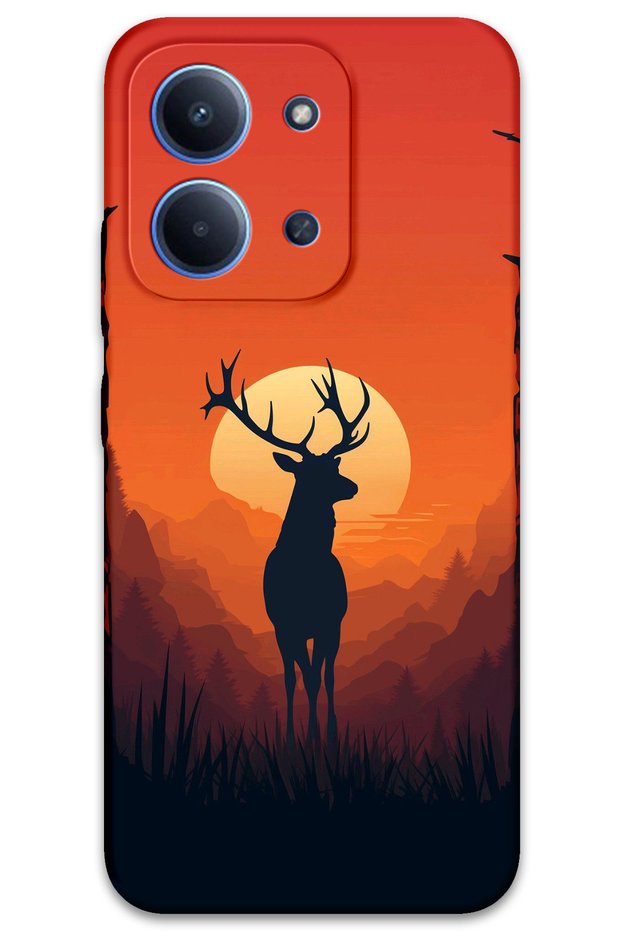 Xiaomi Redmi 15C 5g Case Hd Pattern Printed Back Cover - Deer