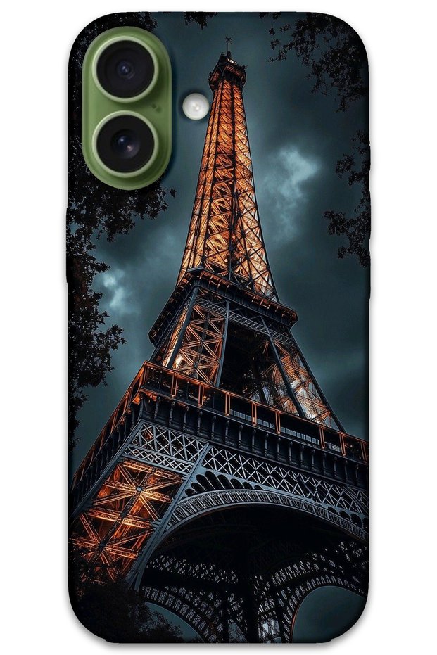 iPhone 17 Case Hd Pattern Printed Back Cover - Eiffel Tower