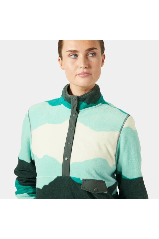 Maridalen Printed Kadın Polar Üst - 3