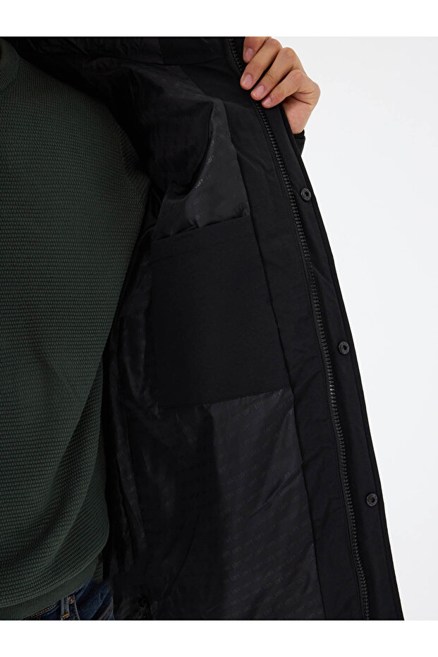 Siyah Erkek Mont Lf2041059 - 6