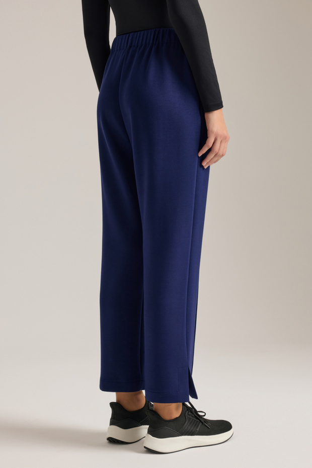 Beli Lastikli Viscon Örme Pantolon - 5