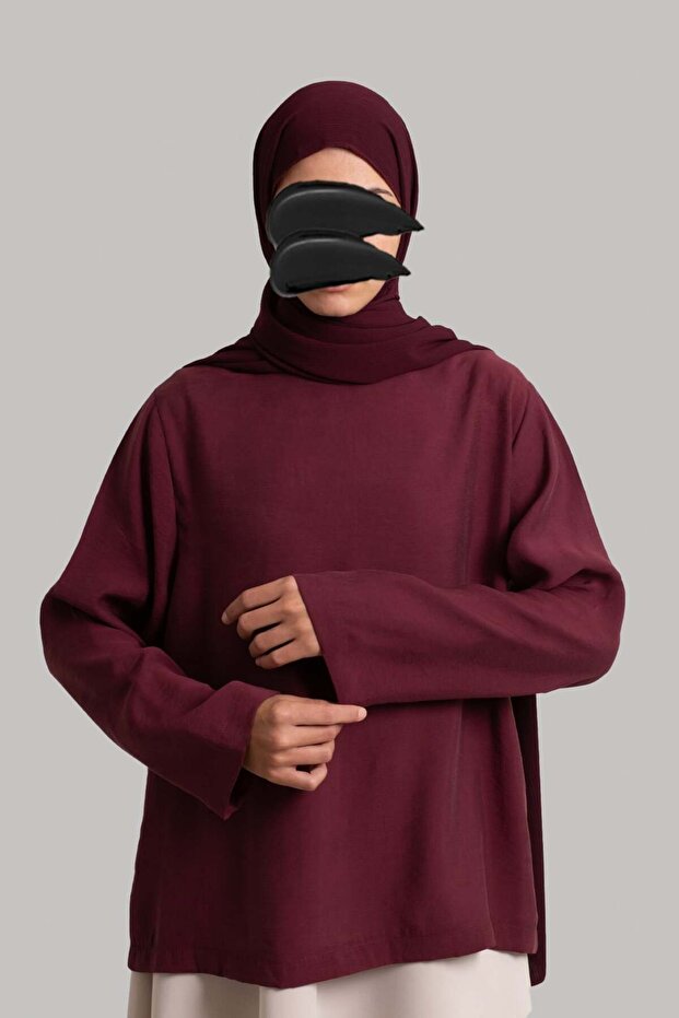 Μπλούζα Modal - Βουργουνδία - 6