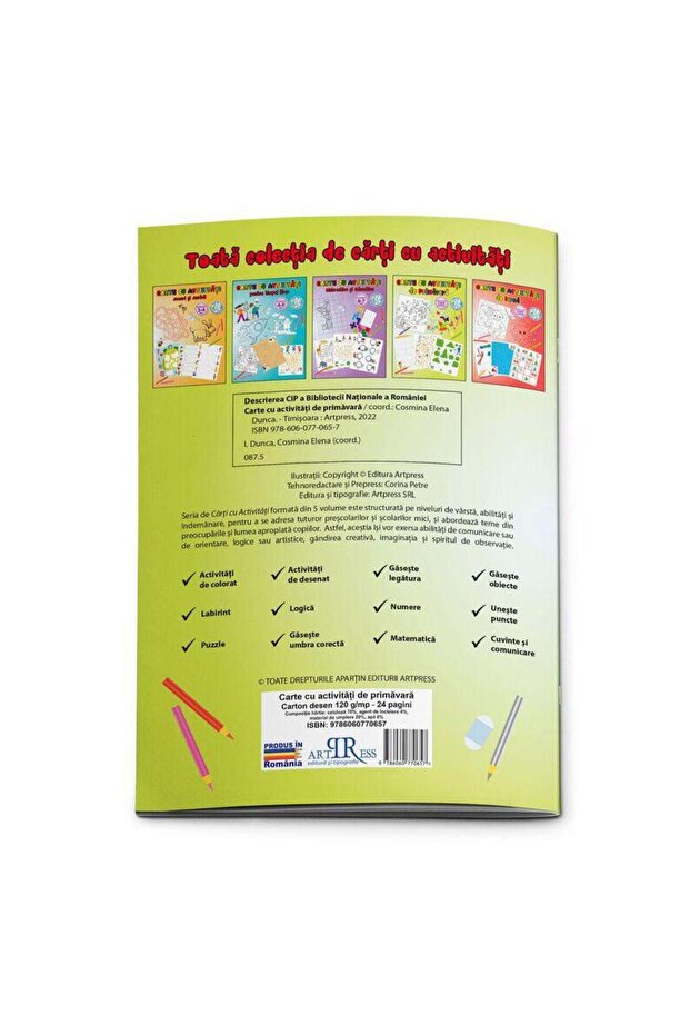 Spring activity book, A4 24 pages - 3