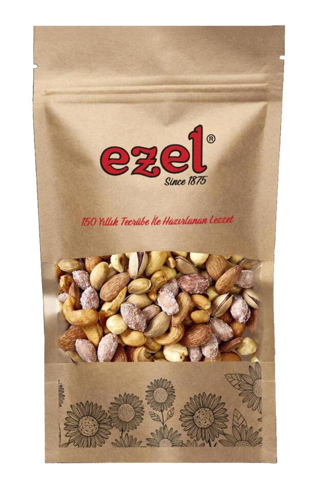 EZEL Kuruyemiş Beşli Süper Karışık 250g – Taze Kavrulmuş - Zipli Ambalaj
