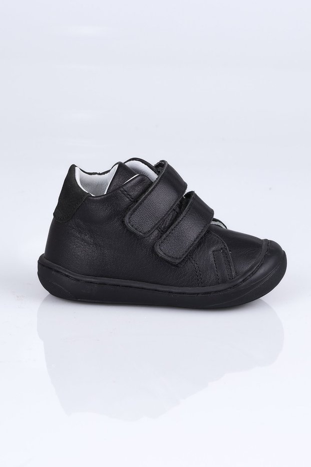 L.021 Rich Leather Shoes İ.-Black - 21