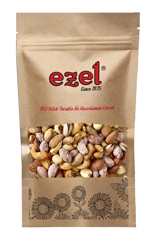 EZEL Kuruyemiş Beşli Süper Karışık 500gr – Taze Kavrulmuş - Zipli Ambalaj