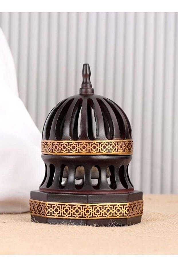Damanhoor Charcoal Incense Burner - Bakhoor Oud Frankincense Resin Incense Burner