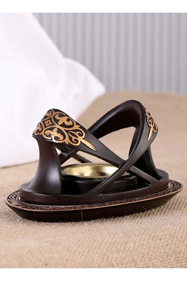 Charcoal Bakhoor Incense Burner - Oud, Frankincense Resin, for Yoga, Spa & Home
