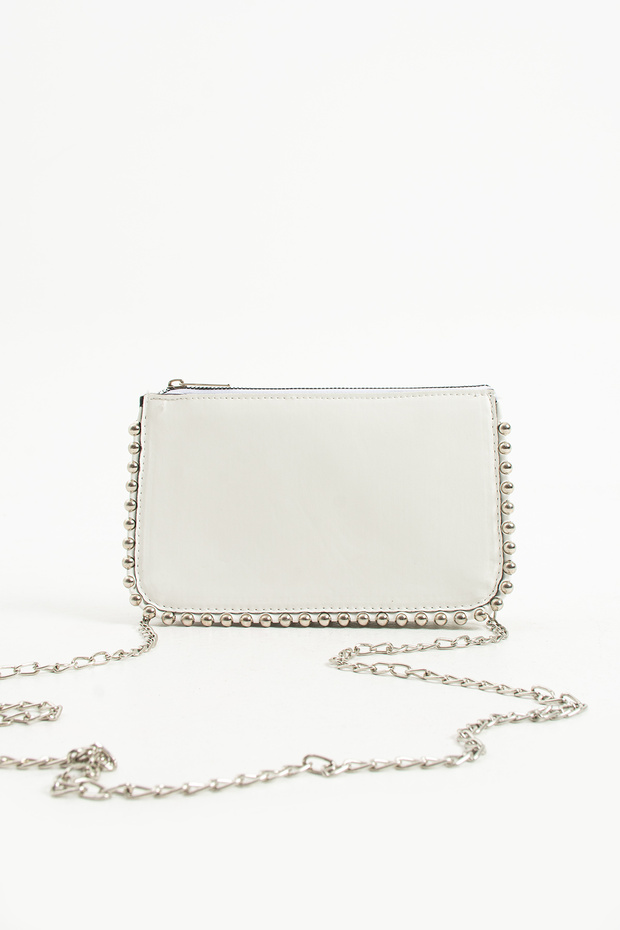 Mini boncuklu çanta - 4