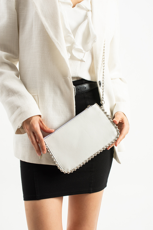 Mini boncuklu çanta - 1