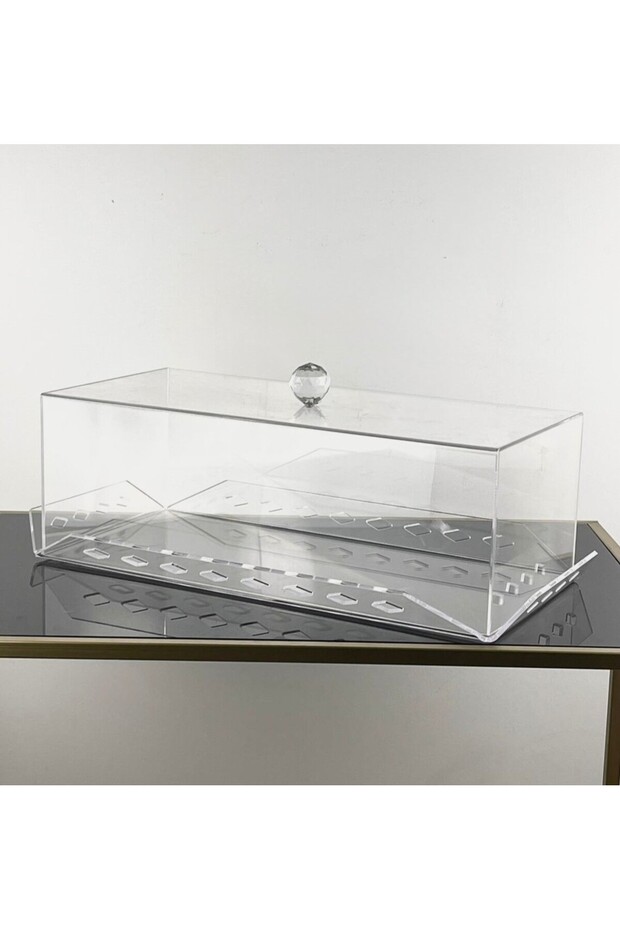 صينية تقديم اكريليك بغطاء - 1