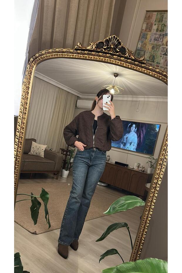 ZR MODEL İŞLEMELİ BOMBER CEKET - 3