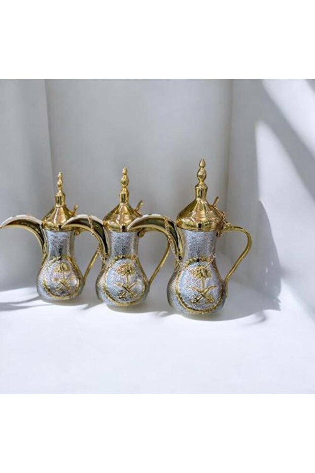 دلة رسلان النحاسية الأصلية (دلة قهوة عربية)