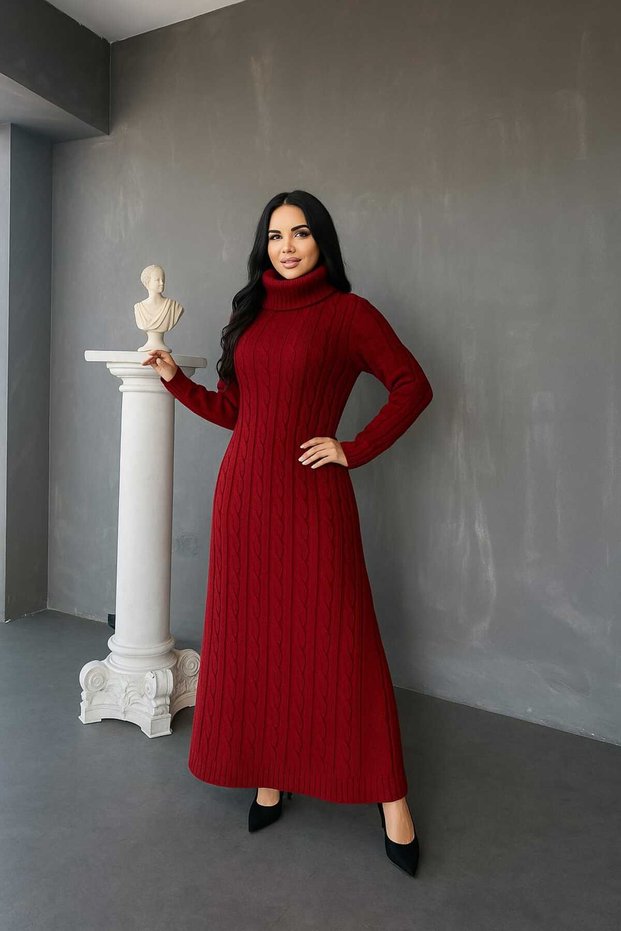 Women's Hair Braided Knitwear Set